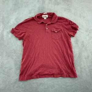 Original Penguin Heritage Slim Fit Golf Polo Shirt Mens XL Red 3588